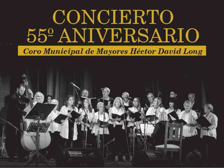 El Coro de Mayores “Héctor David Long” celebra 55° años de trayectoria musical