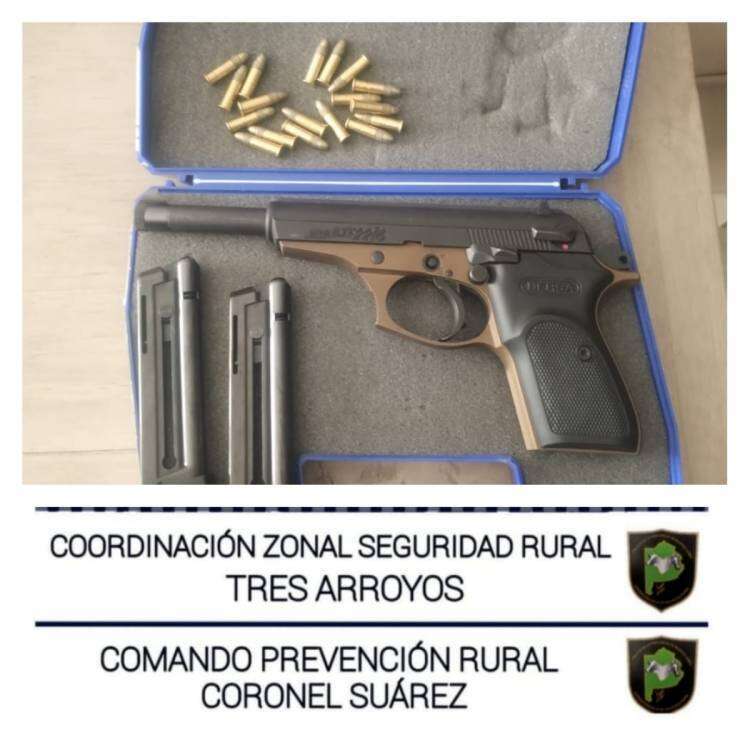 Secuestro de armas de fuego