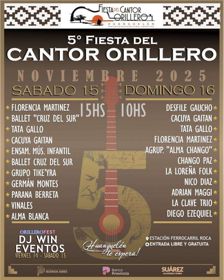 5ta Fiesta del Cantor Orillero