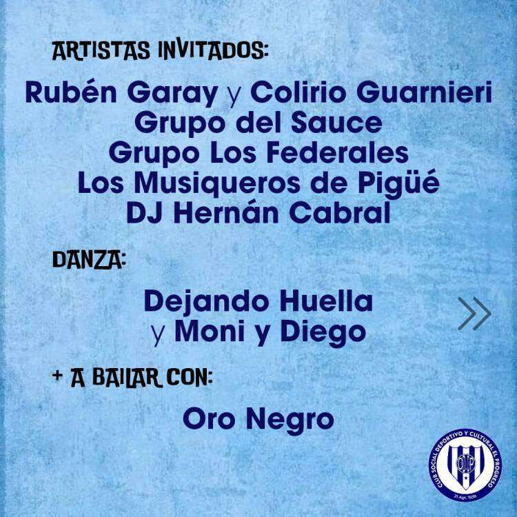 UN DEA PARA EL CLUB EL PROGRESO - SUÁREZ LATE