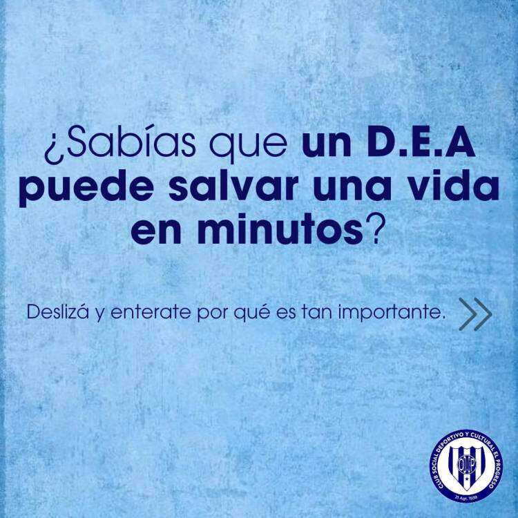 UN DEA PARA EL CLUB EL PROGRESO - SUÁREZ LATE