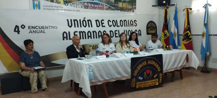 Histórica visita del Embajador de Alemania a las Colonias de Olavarría.
