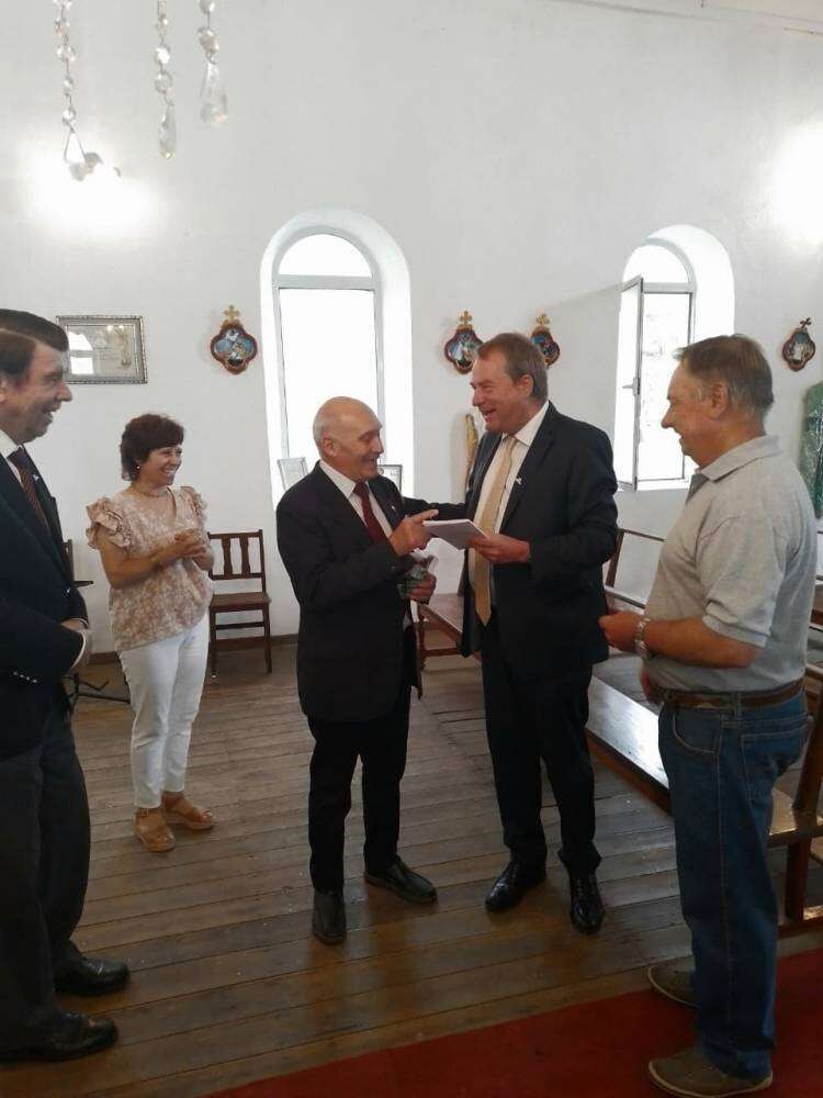 Histórica visita del Embajador de Alemania a las Colonias de Olavarría.