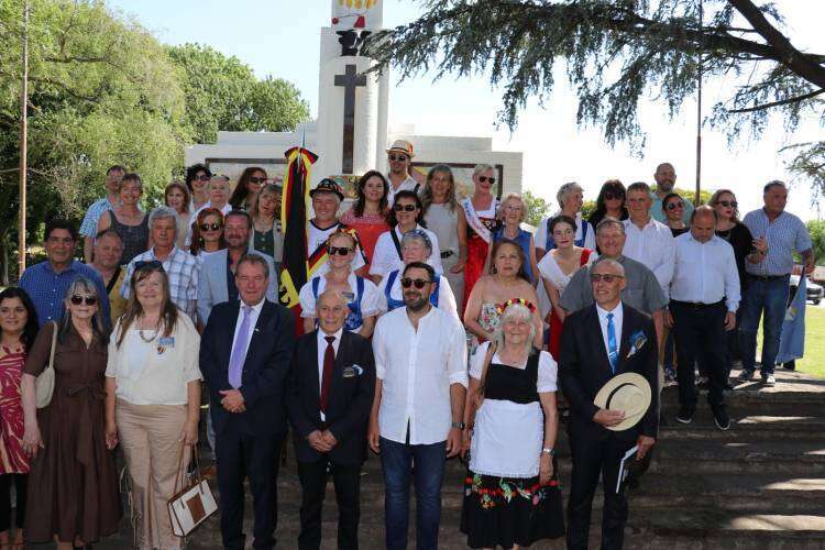 Histórica visita del Embajador de Alemania a las Colonias de Olavarría.