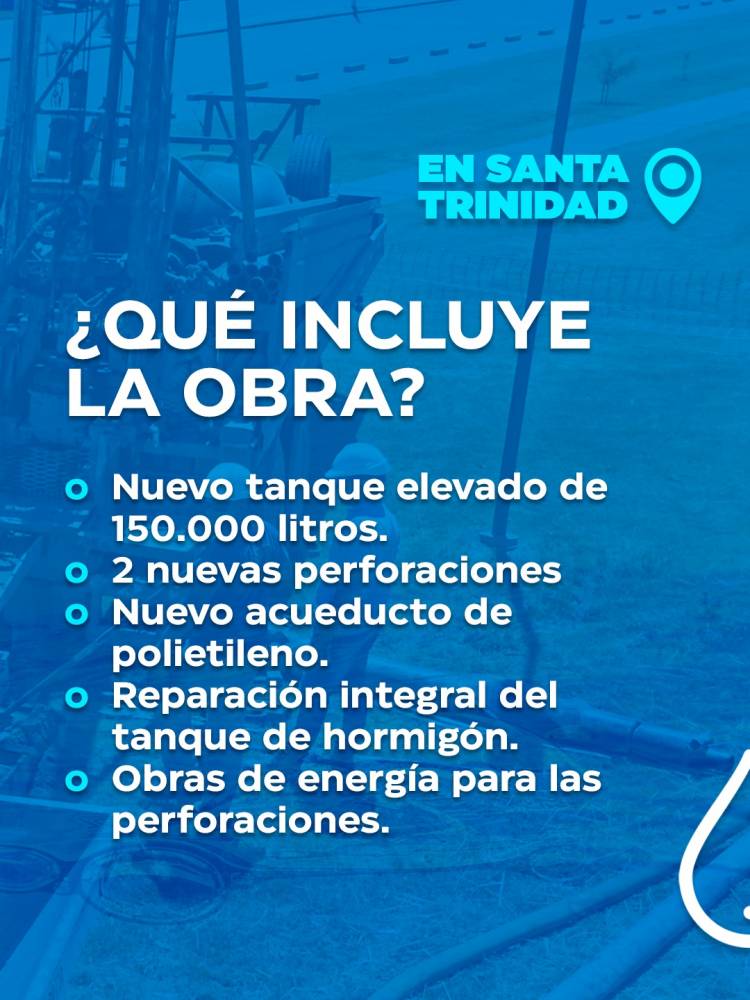 Paso clave para una obra histórica: el Intendente Moccero anunció la licitación del sistema de agua potable