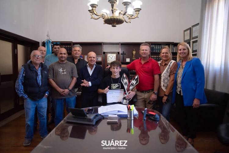Orgullo suarense: Francisco Rohwein en lo más alto del automovilismo