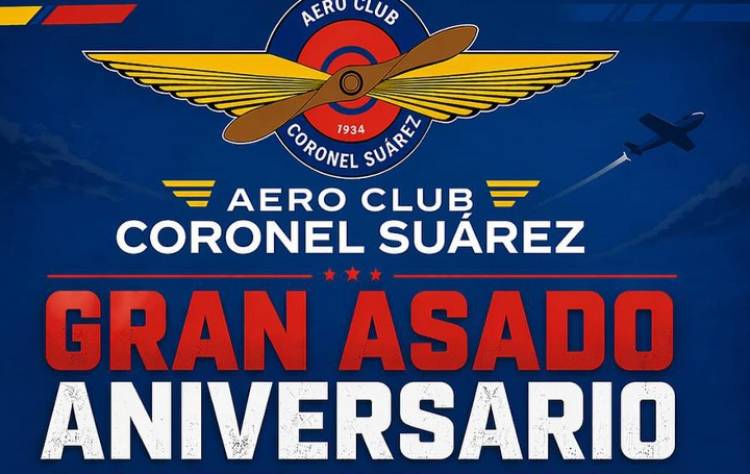 Gran Asado Aniversario - Aero Club Coronel Suárez