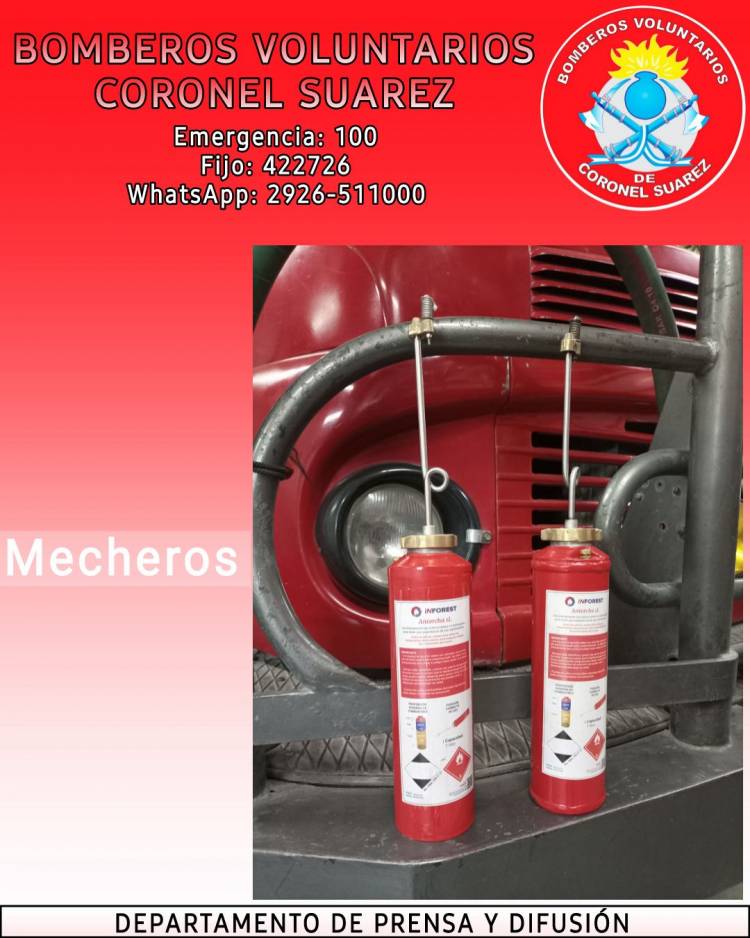 Bomberos Voluntarios incorporó nuevos equipos gracias al apoyo del sector agropecuario