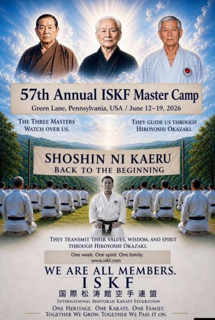 Pablo Amoroso, en el podio da la instrucción mundial de Karate “Es preferible tener diez buenas personas y no un campeón mundial”
