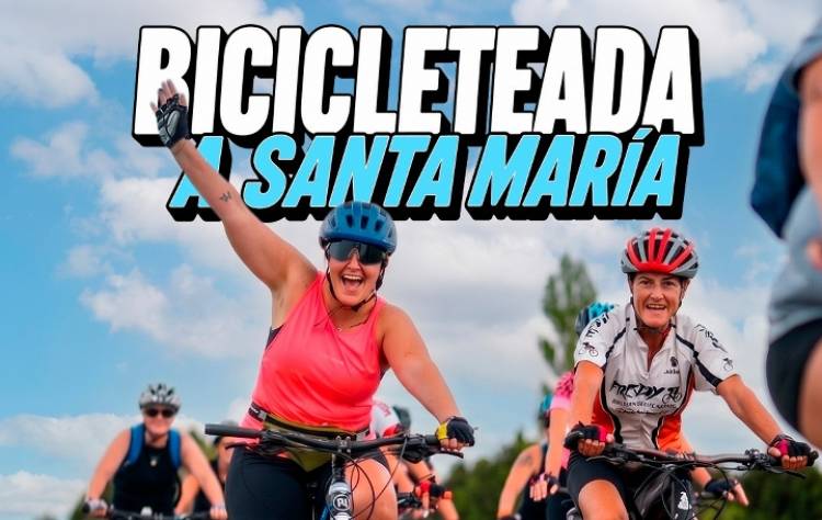 ¡Bicicleteada a Santa María!