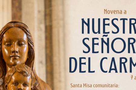 La Parroquia Nuestra Señora del Carmen invita a participar de la Novena en honor a su Patrona