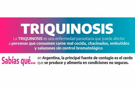 ¿Sabías que consumir carne mal cocida puede ponerte en riesgo de contraer triquinosis?
