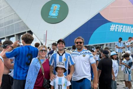 "Para mí ya ganamos el Mundial": la emoción del suarense Martín Torres desde Atlanta tras la histórica victoria de Argentina sobre Inglaterra