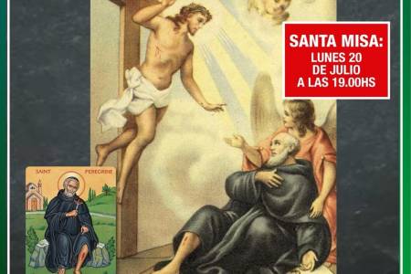 Misa de San Peregrino por la Salud y los Enfermos