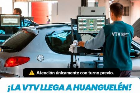 ¡La VTV llega a Huanguelén!