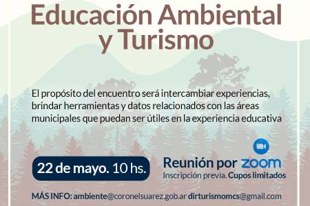 Primer conversatorio “Educación Ambiental y Turismo"