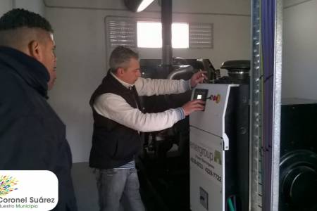 Se instaló un nuevo generador en el hospital municipal “Dr. Raúl Caccavo”