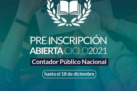 INGRESO 2021 CREUS-UNS - Está abierta la pre-inscripción para la carrera de Contador Público 2021