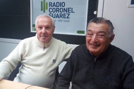 Los recuerdos y anécdotas del periodista Carlos Lastra y el locutor Mario Alvarez en los 48 años de LU 36 Radio Coronel Suárez