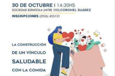 El sábado 30, charla abierta y gratuita sobre obesidad y sobrepeso en la Asociación Española