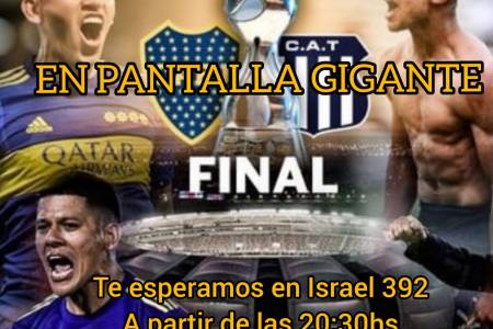 Mirá la final de la Copa Argentina en La Peña Dale Boca