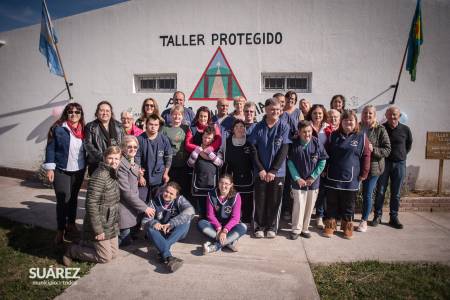 El Taller Protegido de Pueblo Santa María cumplió 15 años de presencia en la comunidad