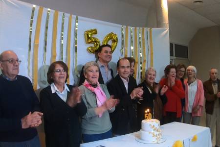 El Centro de Jubilados de Coronel Suárez celebró 50 años de vida