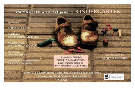 Guillermina Victoria expondrá una instalación y el arte de portada para el libro "Kindergarten"
