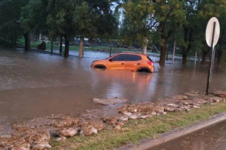 La tormenta llegó a Santa Rosa: cayeron 61,5 milímetros de agua 
