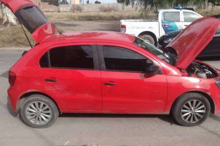 Cayeron con un auto vinculado a una entradera en Suárez 