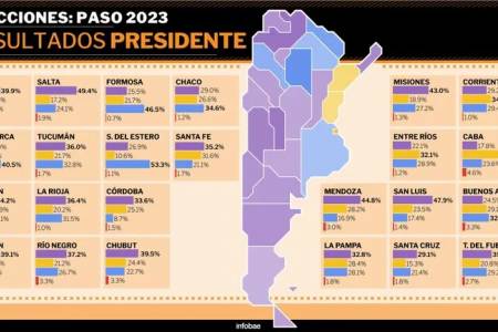 Cómo quedó el mapa político de Argentina tras el sorpresivo triunfo de Javier Milei