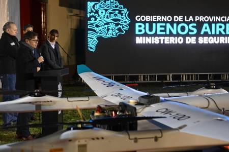 Presentan drones para combatir el delito rural