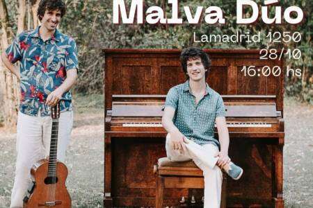 EMMCOS: Malva Dúo brindará una clase de interpretación de partituras e improvisación