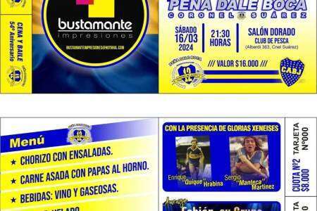 Cena y baile 54º aniversario de la Peña Dale Boca