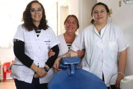 Sumamos otro nuevo sillón odontológico para el CAPS de Villa Belgrano