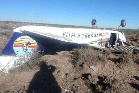Lo atropelló una avioneta mientras filmaba el despegue en el aeroclub de Allen