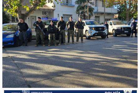 La policía llevó a cabo distintos operativos durante el fin de semana en Coronel Suárez