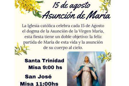 15 de Agosto – Asunción de la Virgen María