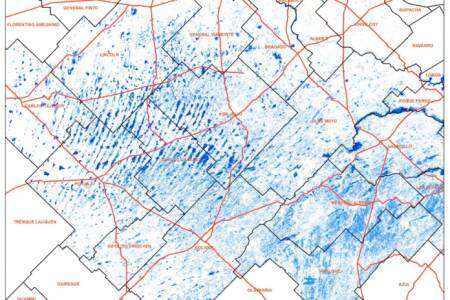 Alerta hídrica: hay más de 700.000 hectáreas bajo el agua en el centro oeste bonaerense