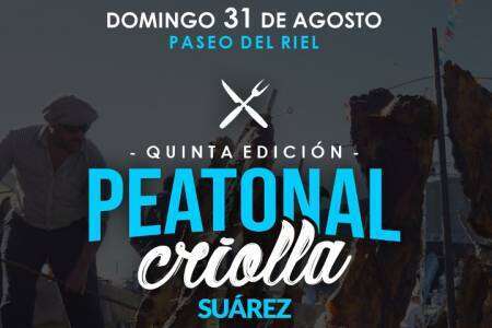 Se viene la 5° edición de la Peatonal Criolla en Coronel Suárez