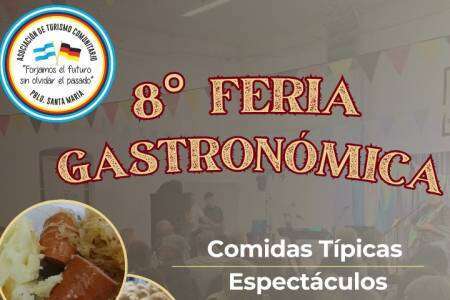 ¡Se viene la 8° Feria Gastronómica!