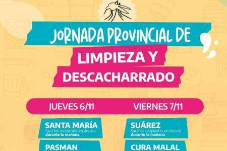 Coronel Suárez se suma a la Jornada Provincial de Descacharrado