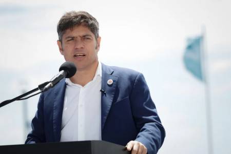 Kicillof abre 2026 con una obra hídrica clave para el interior, y desafía a Milei: "el perro del hortelano"