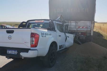 Murió en un choque el padre del intendente de Saavedra