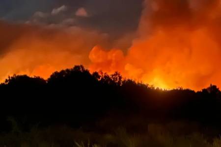 Incendios en Chubut: «El fuego se orienta hacia Esquel. Es un minuto a minuto»