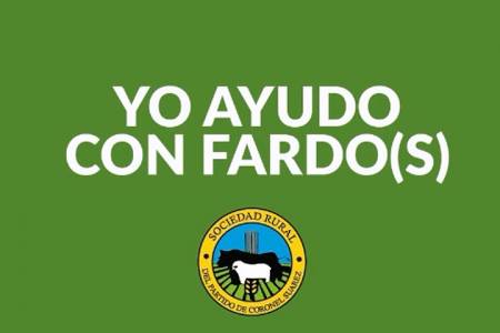 Campaña solidaria · YO AYUDO CON FARDO(S)
