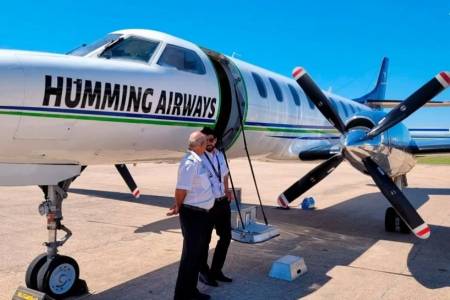 Exclusivo: El 4 de mayo será el primer vuelo de Humming Airways en Tres Arroyos