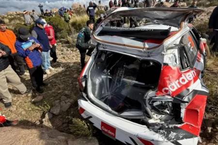 Tragedia en el Rally: un espectador murió luego de un impactante accidente en Mina Clavero