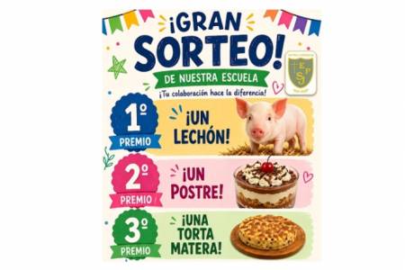 ¡Gran Sorteo! - Escuela Parroquial San José