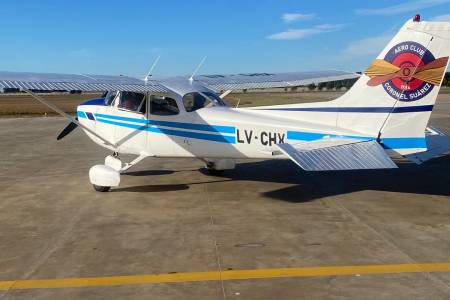 Intensa actividad con gran convocatoria en el Aeroclub Coronel Suárez